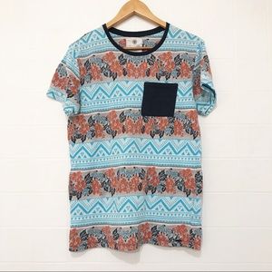 On The Byas Floral Aztec Men’s T-shirt